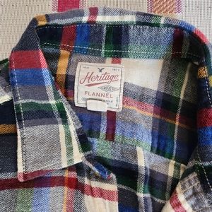 Mens heritage flannel